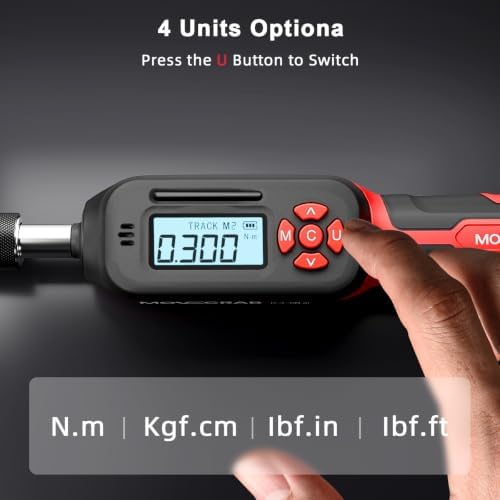 Digital Torque Screwdriver, 1/4" 0.3-8 N.m / 2.66-70.81 in.lb