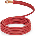 TEMCo 3/0 Gauge AWG 85 Ft Red Flexible Pure Copper Made in USA Welding Cable Battery Wire - Heavy Duty Solar, Inverter, Car, RV, Truck