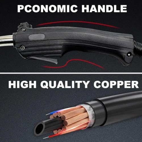 Heavy Duty 250A Mig Welding Gun 15ft Replace Lincoln Magnum PRO 250L K4530-2 K4530-1 K3081-2 fits Lincoln Electric POWER MIG 216/255xt/256/260/262p/262mp Mig Welder