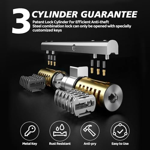 Kernel Brake Pedal Lock, Anti Theft Car Device, Patented Automotive Anti-Theft System, Clutch Pedal Deadbolt Lock for Cars, SUV's, Van Security with 3 Keys