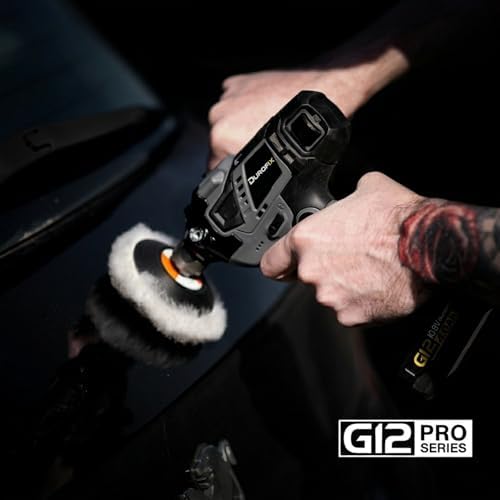 Durofix G12 Series RK12136-2-K6 12V Cordless 3/8" Hammer Drill Power Tool Combo Kit with Compact Polisher Sander, 1 Battery & Charger