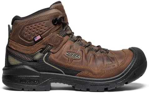 KEEN Utility Men's Targhee IV Waterproof Work Boot (Carbon Toe)