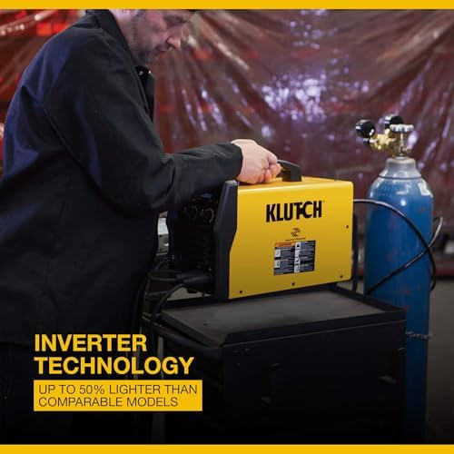 Klutch MIG 140i Flux-Cored/MIG Welder, Inverter, 120V, 30-140A Output