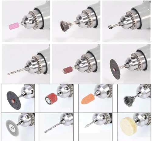Electric Die Grinder 480W Electric Rotary Carver Tool, 6 Step Variable Speed Adjustment,30000RPM High Speed