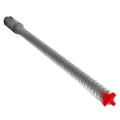 Diablo Rebar Demon SDS-Max 4-Cutter Full Carbide Head Hammer Drill Bit with Tri-Metal Fusion Welding - 1/2" Diameter, 36" Length, 31" Working Length - DMAMX1042