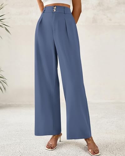 BTFBM Wide Leg Dress Pants Women Business Casual Outfits