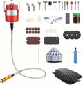 DZQ 560W Flex Shaft Grinder with 77 Accessories 500–23,000 RPM