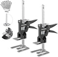 2Pcs Metal Labor Saving Arm Jack, 440LBS Furniture Lifting Tool, Furniture Jack Adjustable Height Support for Door Installation, Tile Laying, Cabinet Lifting & Window Positioning