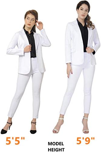 Marycrafts Women’s Two Piece Suits – Business Blazer Pant Suit Set, Professional Work Outfit for Office