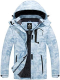 wantdo Women's Ski Jacket Waterproof Warm Fleece Lined Winter Snow Coat