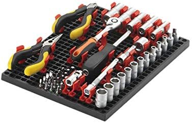 Organizer Genie - Four Green Pegboard Set to organize your Sockets, Wrenches, Pliers, Screwdrivers, Bits and All Other Tools