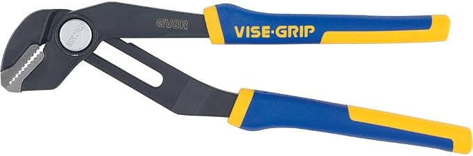 IRWIN Tools VISE-GRIP GrooveLock Pliers, Straight Jaw, 12-inch (4935098)