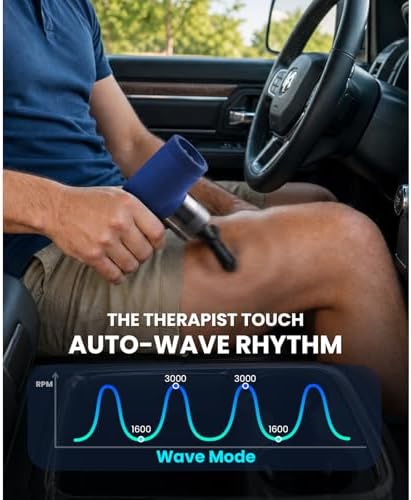 BOB AND BRAD A7 Pro Massage Gun with Heat and Cold for Deep Tissue Massage