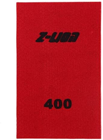 Z-Lion Diamond Abrasive Paper Sheets 400 Grit Diamond Sandpaper for Grinding Stone Glass Ceramic