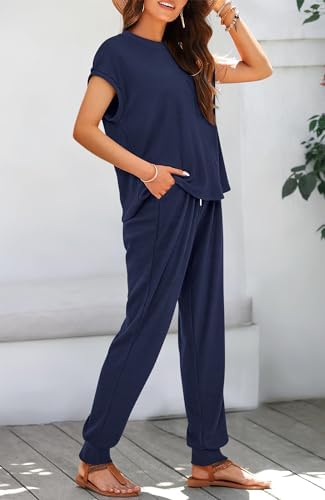 BTFBM 2 Piece Sets For Women Summer Lounge Set Airport Outfits Tracksuit