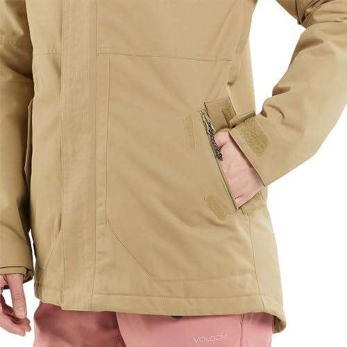 Volcom Women's Fawn Insulated Snowboard Ski Winter Hooded Jacket