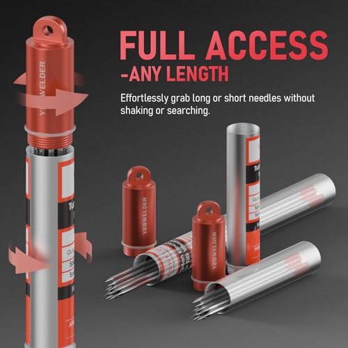 YESWELDER TIG Welding Tungsten Electrode Red Tip
