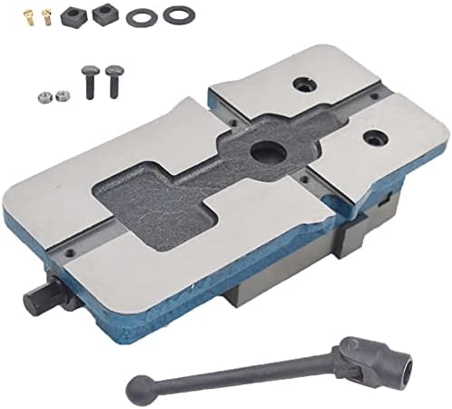 kimllier 3 Inch Heavy Duty Milling Machine Vise, Accuracy Lock Down Vise