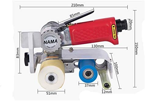 Pneumatic Belt Machine,Pneumatic Belt Sander Air Polishing Belt Sanding and Polishing Machine Pneumatic Machine for Grinding Polishing (Red)
