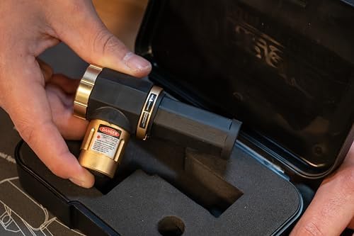 Wheeler Professional Laser Bore Sighter with Magnetic Connection, Multiple Caliber Usage and Storage Case for Scope Mounting, Gunsmithing and Maintenance