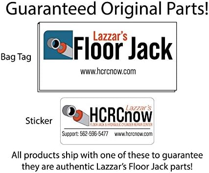 328.12040 Sears Craftsman Floor Jack Seal Kit, 2 Ton, Seal Replacement Kit, Quality Replacement Parts for Repairs (Seal Kit with Rubber Plug and Handle Return Spring)