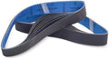 1-1/2 x 30 Inch Silicon Carbide Sanding Belts,Extra Fine Grit,15 Pack