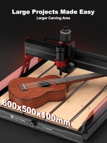 TTC6050 CNC Router Machine, Desktop Engraving Machine 600x500mm