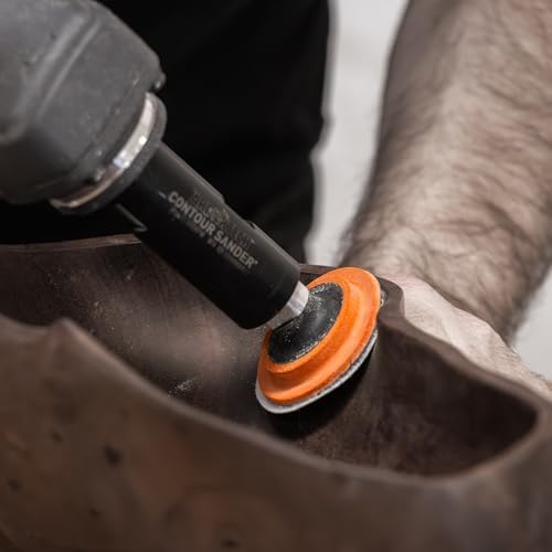ARBORTECH Contour Sander | Ø 50 mm Mini Random Orbit Sander Attachment for Angle Grinder | SAN.FG.210.20