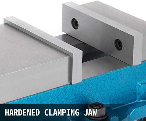 VEVOR 5 Inch ACCU Lock Down Vise Precision Milling Vice 5 Inch Jaw Width Drill Press Vise Milling Drilling Machine Bench Clamp Clamping Vice with 360 Degree Swiveling Base CNC Vise