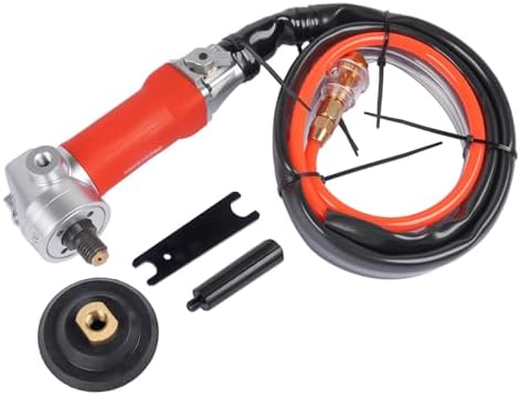 4" Air Wet Stone Polisher 5500 RPM Pneumatic Grinder Rear Exhaust