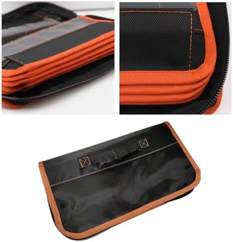 Lishi Tool Storage Bag, 2 in 1 Hand Carry Bag Case for Lishi Hand Tool Car Auto Repair Tool Kits(76 small grids)