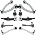 TRQ Front Steering & Suspension Kit Ball Joint Control Arm Control Arm
