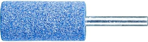 PFERD 30175 Vitrified Bond Mounted Point, Ceramic Oxide, Shape W222, 1" Diameter x 2" Length, 1/4" Shank, 15900 RPM, 46 Grit (Pack of 10)