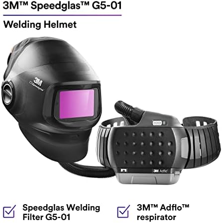 3M Speedglas Welding Helmet G5-01 with ADF and High-Altitude PAPR Assembly