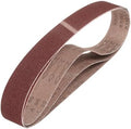 HARFINGTON 2 x 48 Inch Sanding Belts, 3 Pcs 80 Grits Aluminum Oxide