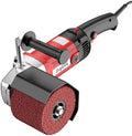 Surface Conditioning Tool, 1400W Handheld Stainless Steel Polisher, 6 Variable Speed Metal Burnishing Machine, Sander Tool with Polishing Wheels, For Metal, Stainless Steel, Plastic, Wood