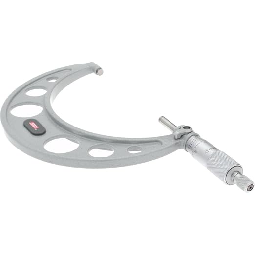 SPI 17-644-6 Calibrated Mechanical Outside Micrometer: 4" to 5 inch Range