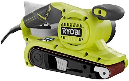 Ryobi ZRBE319 6 Amp 3 in. x 18 in. Belt Sander (Renewed)