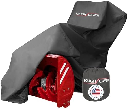 Tough Cover Snow Blower Cover, Basic 210D, Standard Fit, Black