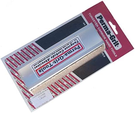 Perma-Grit Contour Sanding Block, Tungsten Carbide, Course Grit, Sanding Block, 5.5" x 2"