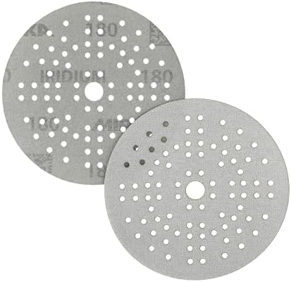 Mirka Abrasive Sheets Iridium 5 Inch Hook and Loop Sandpaper Discs