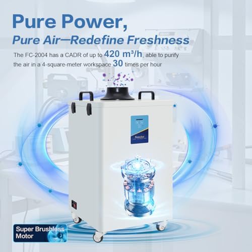 FC-2004 Fume Extractor For 20-80W P/S/M/F Laser Engraver & Cutter