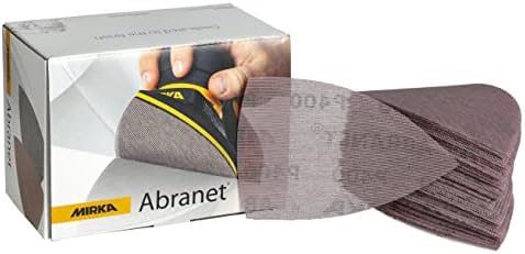 Mirka Abranet Delta Triangle Sanding Discs 4x6x6 inch Grit 240