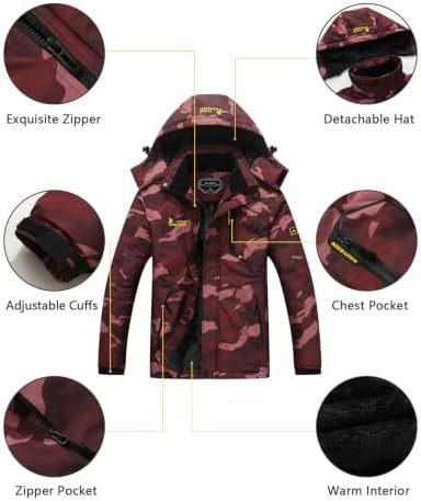 Men's Ski Jacket Winter Coat