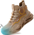 LAoutun Steel Toe Shoes for Men Work Shoes Safety Sneakers Lightweight