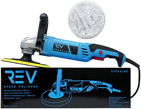 VViViD REV Buffer & Polisher (7 Inch - 3800 RPM)