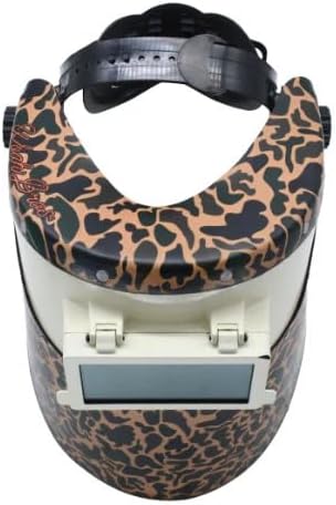 WoahBros Flip-Up Welding Helmet | Sugar Scoop Welding Hood | Fits 2x4 Cheater Lens (Not Included) | Duck Camo