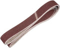 HARFINGTON 2 x 72 Inch Sanding Belts, 6 Pcs 24 Grit Aluminum Oxide Abrasive Belt Sander File Belt for Woodworking, Metal Polishing, Knife Sharpener