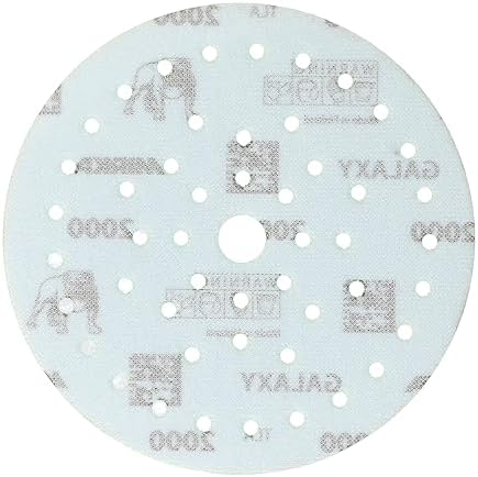 Mirka Galaxy Multifit Sandpaper 6 inch Grit 2000 50 Discs