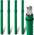 Tandefio 4 Pcs Welding Rod Storage Tube 40 Inch Tig Rod Holder, Green